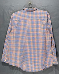 Chaps Orange Cotton Shirt For Men XX Large | Preloved Labels