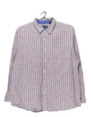 Chaps Orange Cotton Shirt For Men XX Large | Preloved Labels