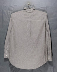 Chaps Brown Cotton Shirt For Men Large | Preloved Labels