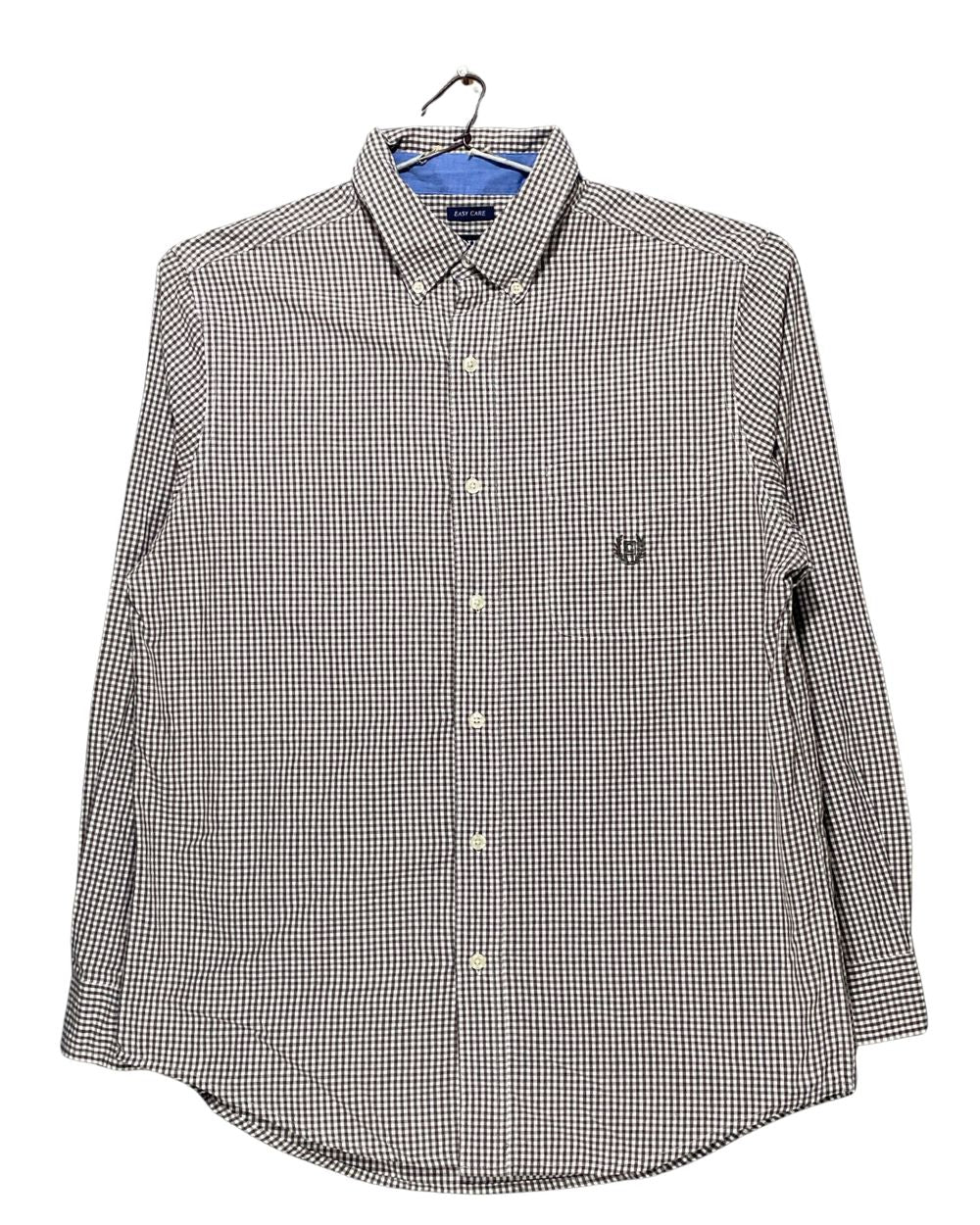 Chaps Brown Cotton Shirt For Men Large | Preloved Labels