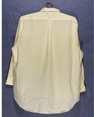 Chaps Yellow Cotton Shirt For Men XX Large | Preloved Labels