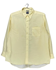 Chaps Yellow Cotton Shirt For Men XX Large | Preloved Labels