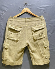Fox Men Khaki Cotton Short For Men M | Preloved Labels