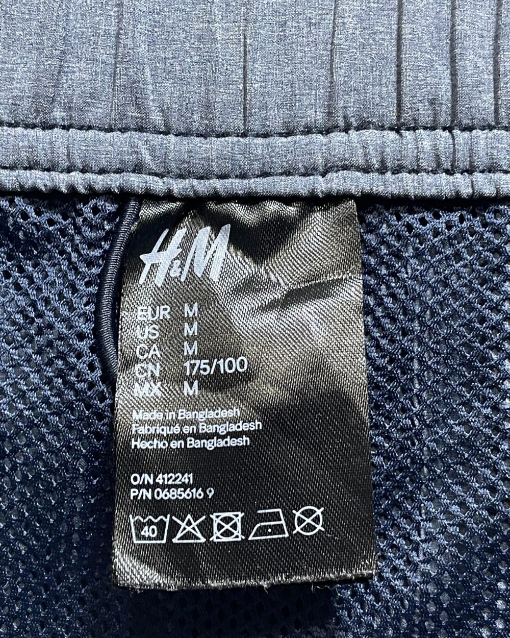 H&M Gray Cotton Short For Men M | Preloved Labels