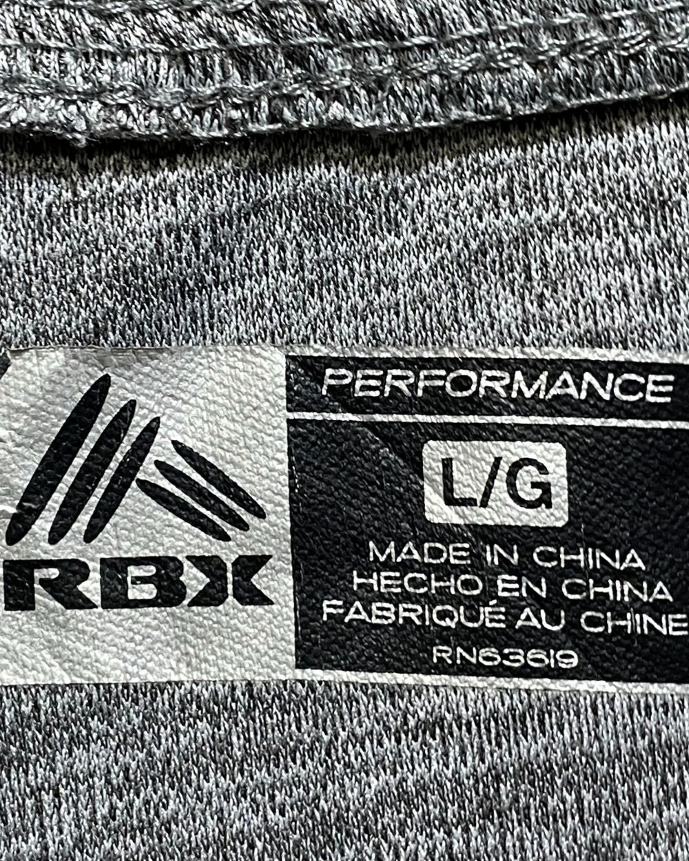 RBX Gray Sport Short For Men Large | Preloved Labels