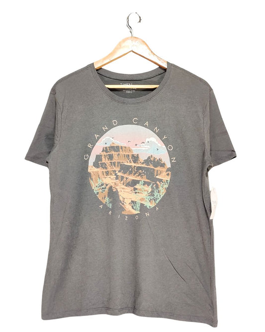 Time And Tru Gray T Shirt For Men M