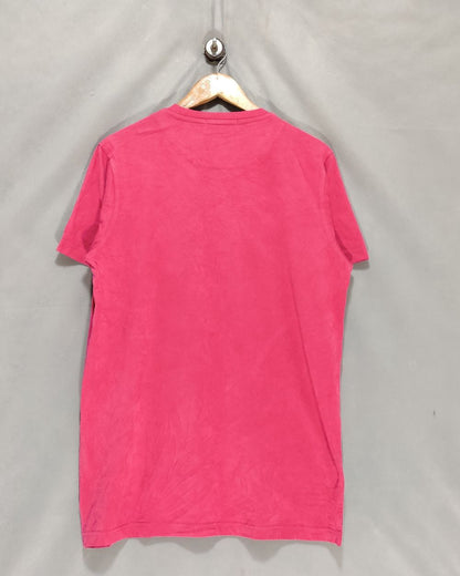 Edengpaulo Pink T Shirt For Men Large