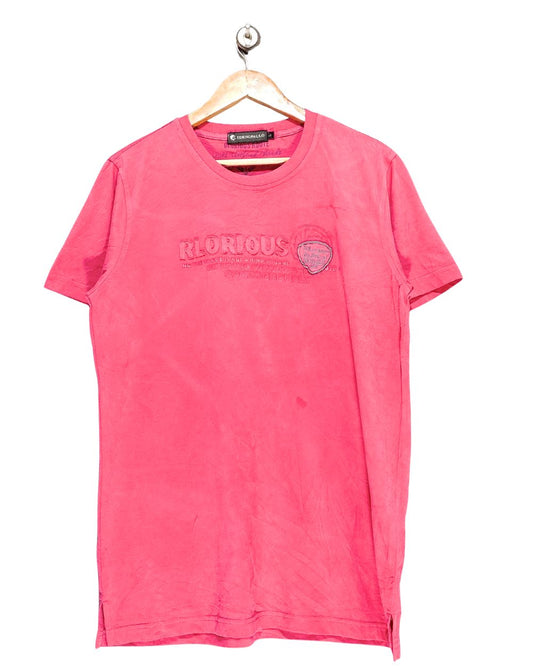 Edengpaulo Pink T Shirt For Men Large