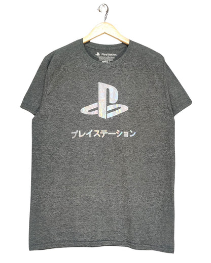 Play Station Black T Shirt For Men Large