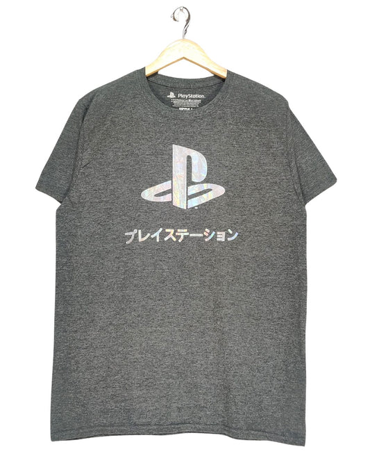 Play Station Black T Shirt For Men Large