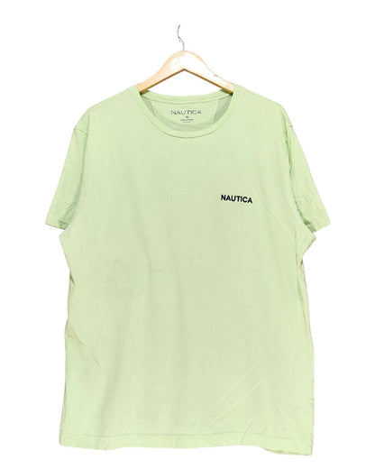 Nautica Green T Shirt For Men Large
