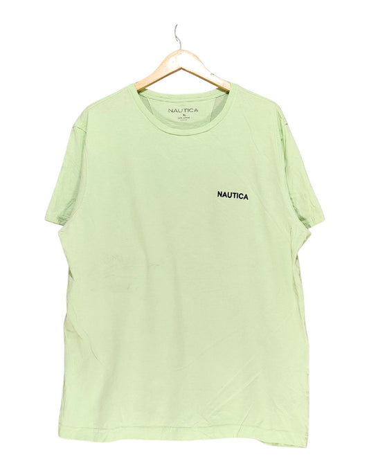 Nautica Green T Shirt For Men Large