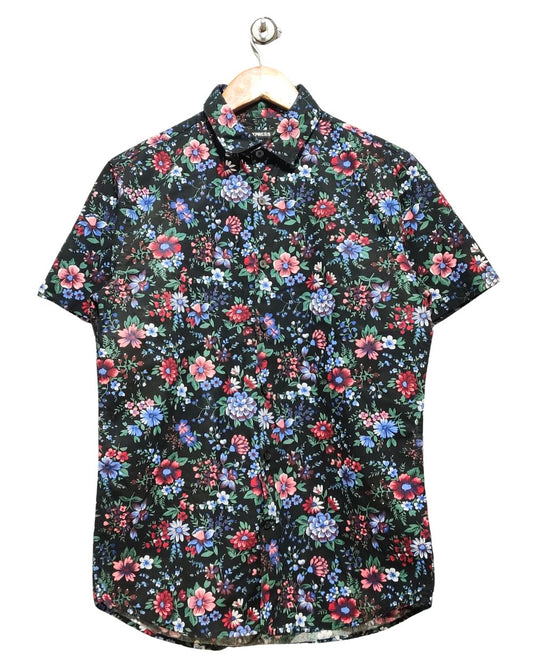 Express Black Cotton Shirt For Men S