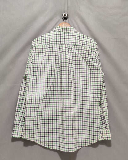 Tommy Hilfiger White Cotton Shirt For Men L