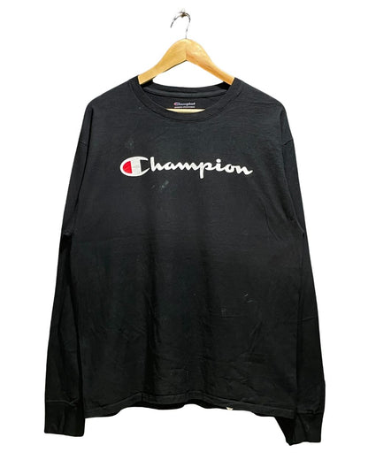 Champion Black T Shirt For Men Large | Preloved Labels