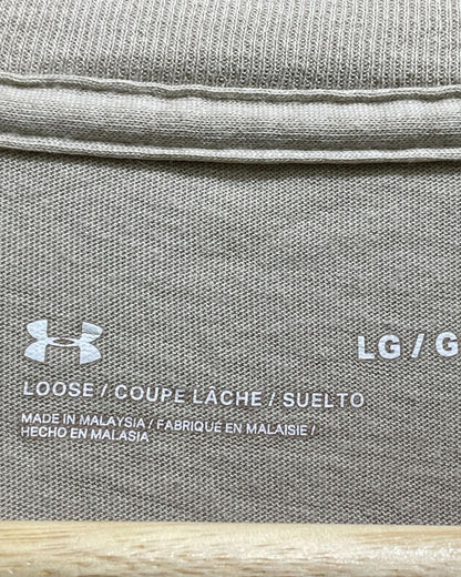 Under Armour Cream T Shirt For Men Large | Preloved Labels