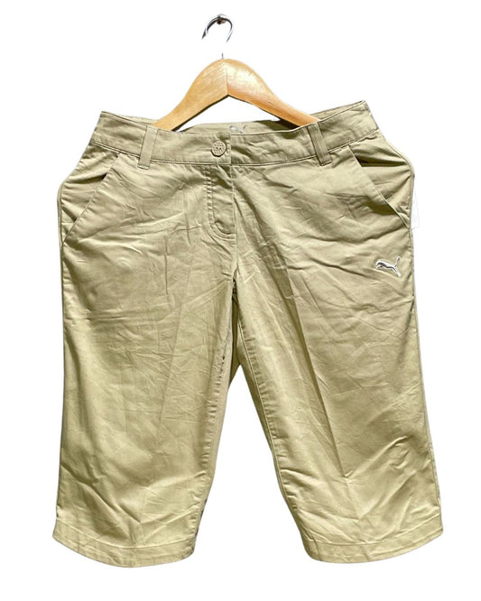 Puma Khaki Cotton Short For Men Small | Preloved Labels