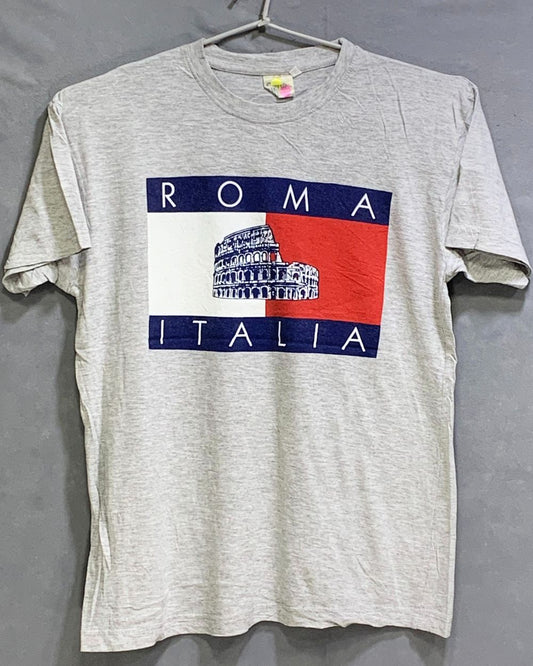 Smart tee Gray Cotton T Shirt For Men Small