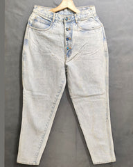 Rlo Blue Denim Jeans For Women Small