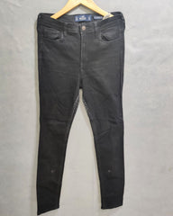 Hollister Black Denim Jeans For Women Small