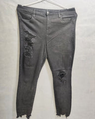 American Eagle Black Denim Jeans For Women X Large