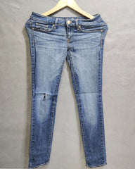 American Eagle Blue Denim Jeans For Women Small