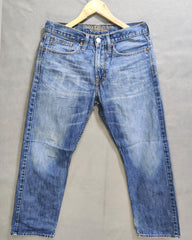 American Eagle Blue Denim Jeans For Women Medium