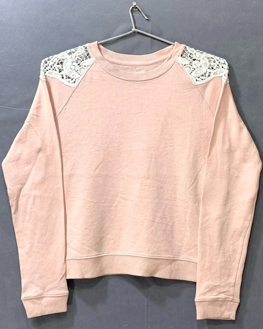 Aeropostale Pink Sports For Women T Shirt Large