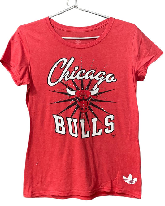 Adidas White Cotton For Women T Shirt Large
