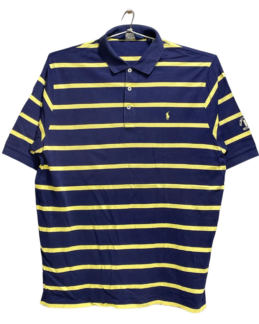 Polo Golf Ralph Lauren Gray Cotton Polo T Shirt For Men Large