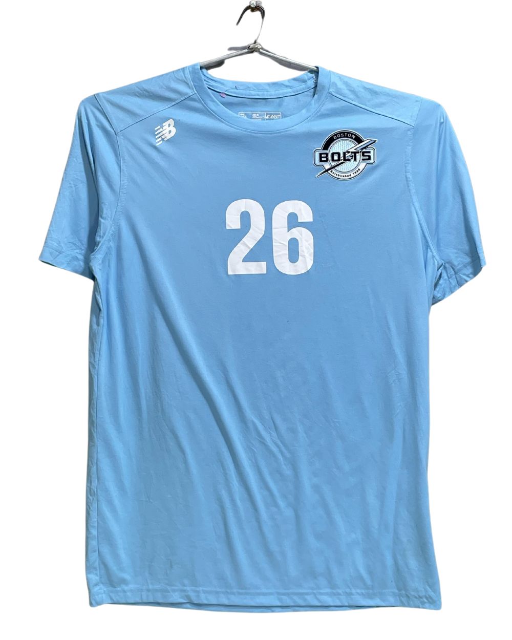 New Balance Blue Sports For Men T Shirt Large