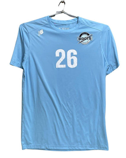 New Balance Blue Sports For Men T Shirt Large
