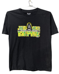Champion Black Cotton T Shirt For Men Medium Large