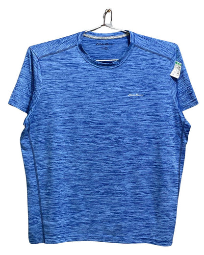Eddie Bauer Blue Sports For Men T Shirt XX Large