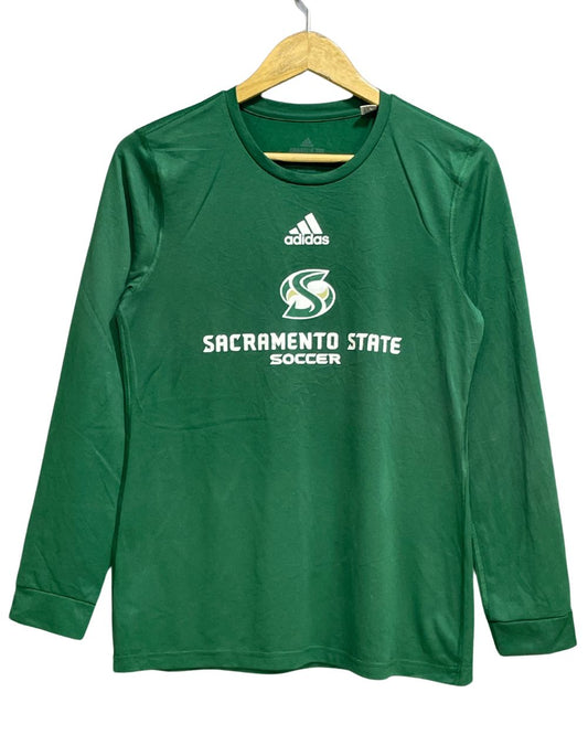 Adidas Green For Men Sports T Shirt Small