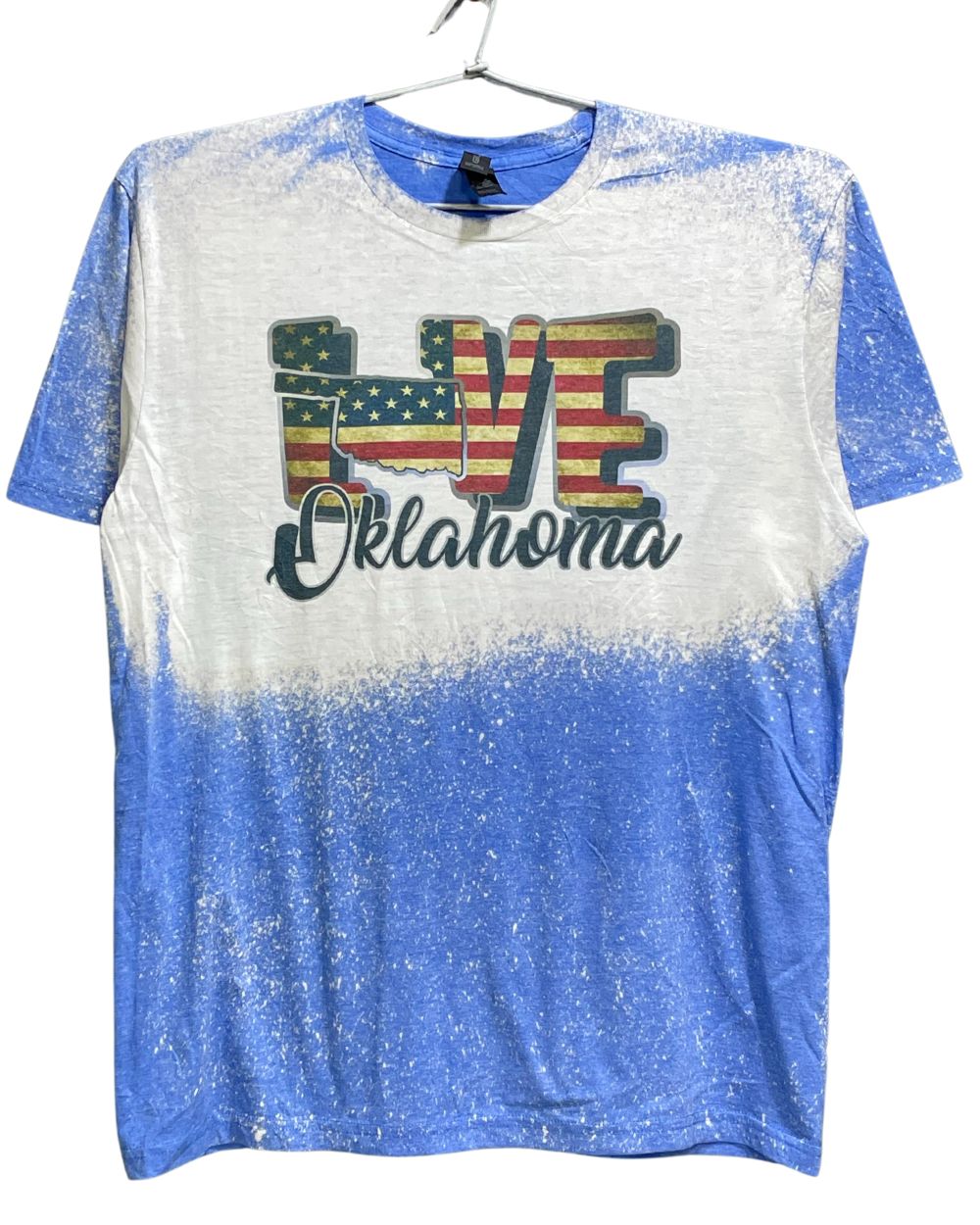 Gildan Blue Cotton T Shirt For Men Large
