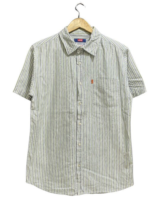Levi's White Cotton Shirt For Men Small