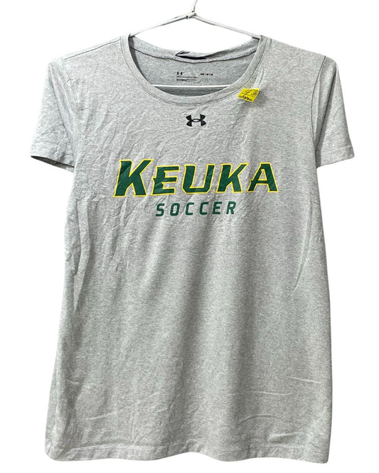 Under Armour Gray Sport For Women T Shirt Medium