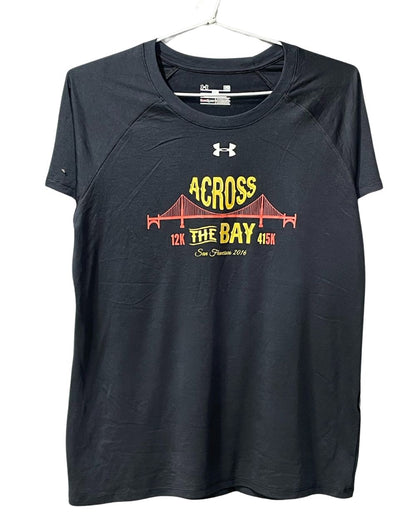 Under Armour Black Sport For Women T Shirt Large