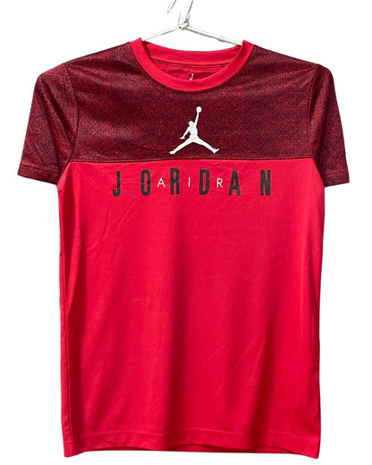 Jordan Dri Fit Red Sport For Women Polo T Shirt Large