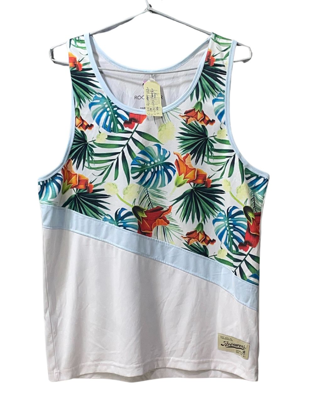 Rocawear  White Sport For Women T Shirt X Large