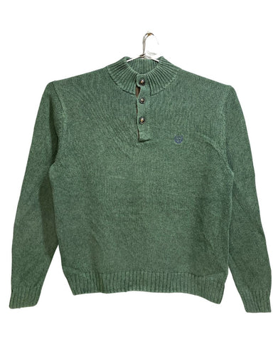 Chaps Green For Winter Men Sweater Large