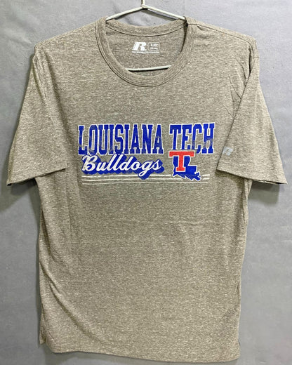 Russell Gray Cotton T Shirt For Men Large