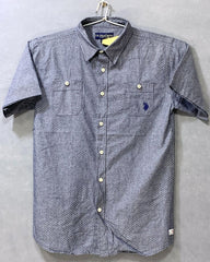 U.S Polo Assn  Red Cotton Shirt For