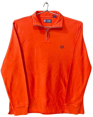 Chaps Orange For Men Sweatshirt Large