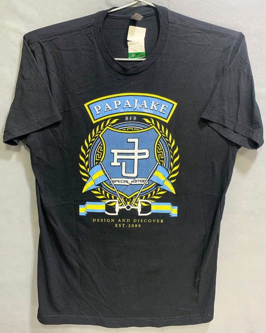 Next Level Black Cotton T Shirt For Men Large