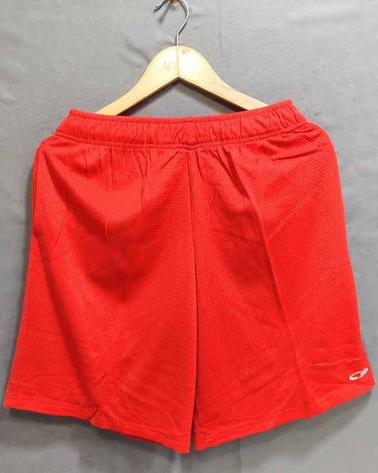 Champion Red Sports Short For Men Medium