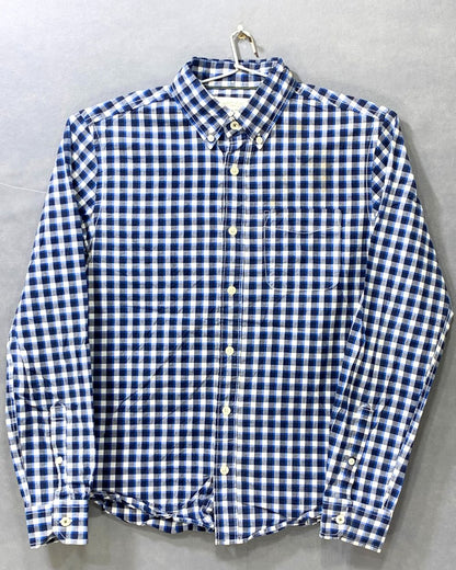 Aeropostale Red Cotton Shirt For Men Small
