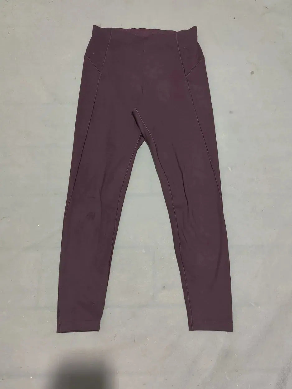Victoria's Secret Women Maroon Sport Tights – Preloved Labels (view 2)