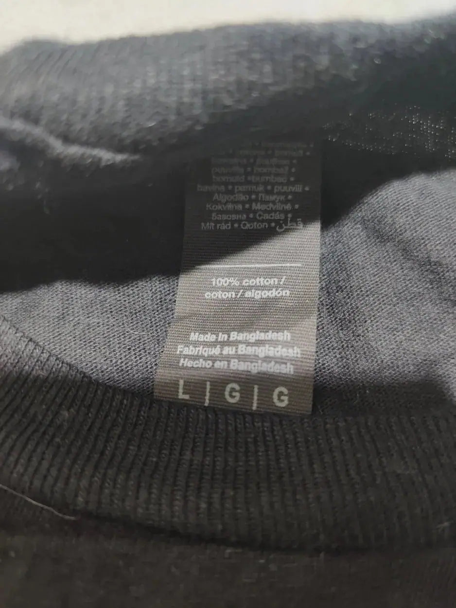 Gildan Men Cotton Black T Shirt L – Preloved Labels (view 3)